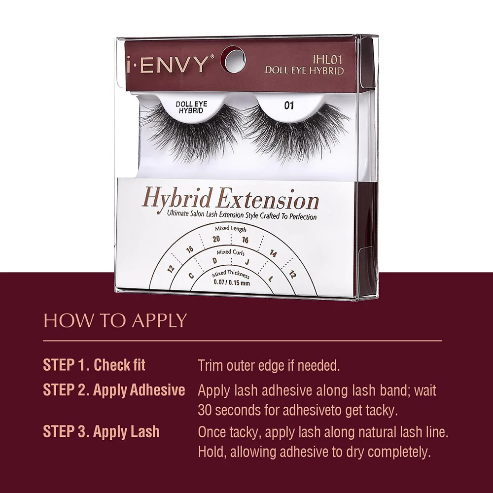 I-ENVY Hybrid Extension Strip Lashes - Image 25