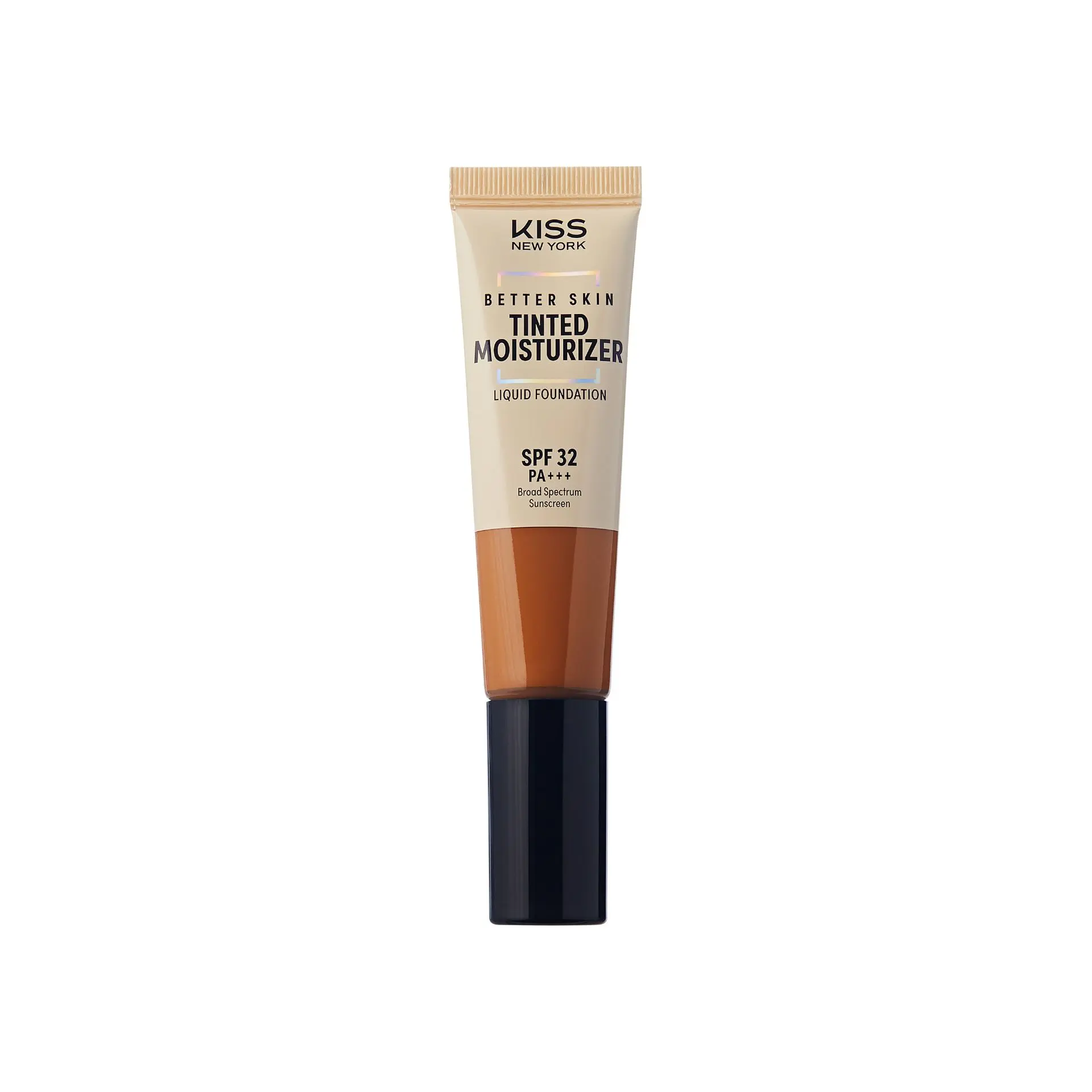 Kiss New York Hydrating Tinted Moisturizer SPF 32 PA+++ Buildable Coverage for Deep Skin Tones, 12H Wear - Image 42