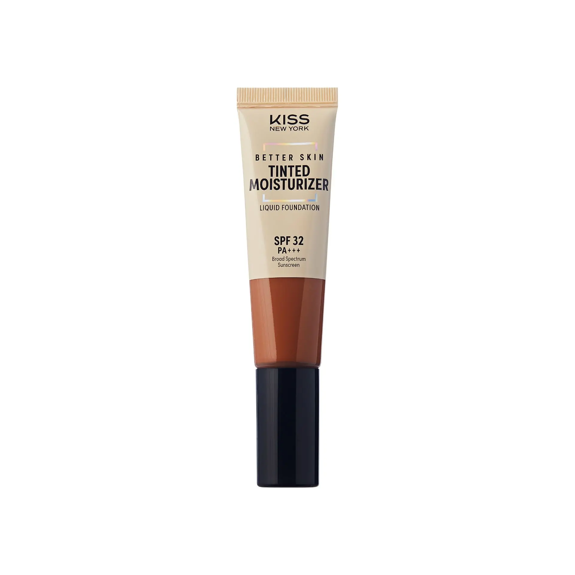 Kiss New York Hydrating Tinted Moisturizer SPF 32 PA+++ Buildable Coverage for Deep Skin Tones, 12H Wear - Image 43