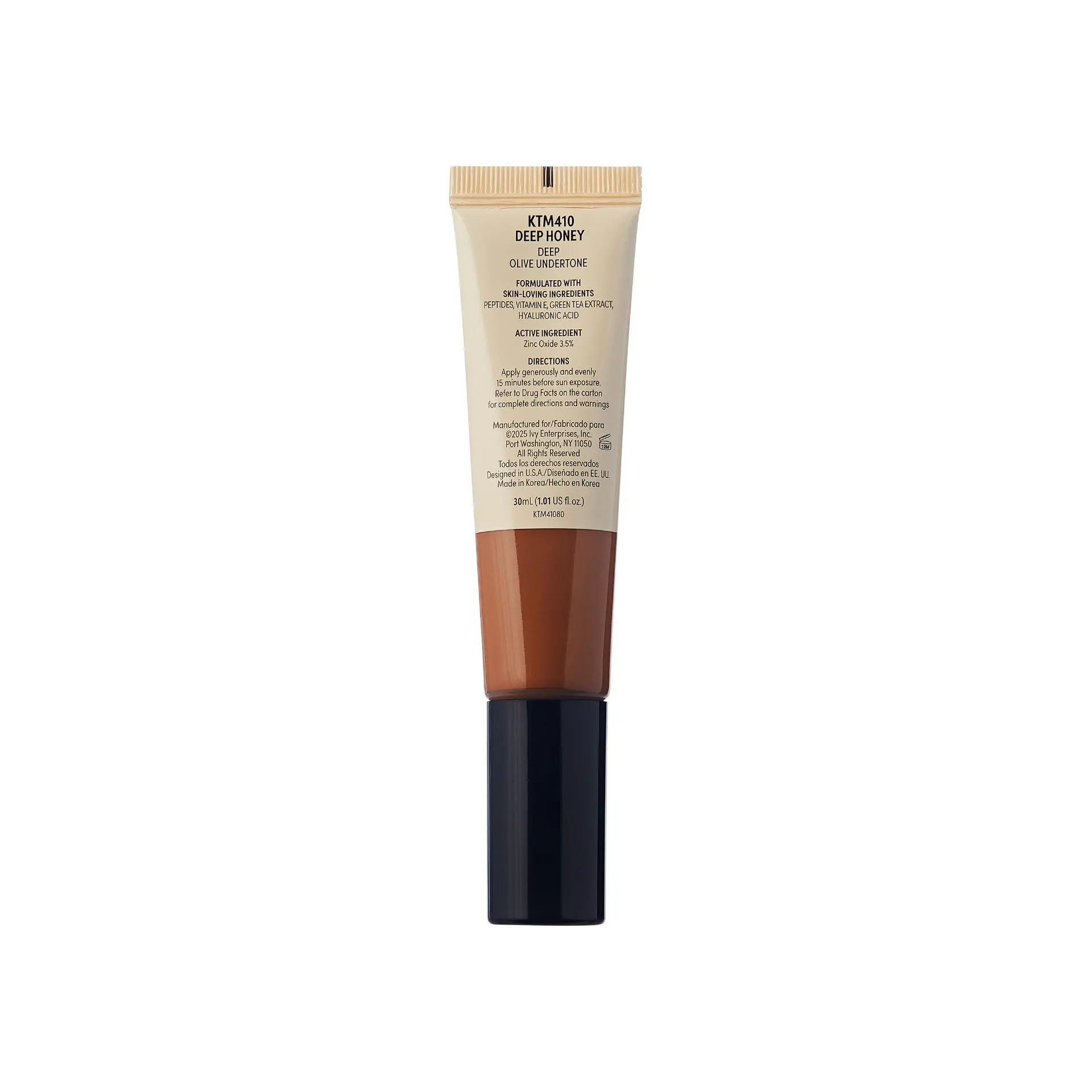 Kiss New York Hydrating Tinted Moisturizer SPF 32 PA+++ Buildable Coverage for Deep Skin Tones, 12H Wear - Image 49