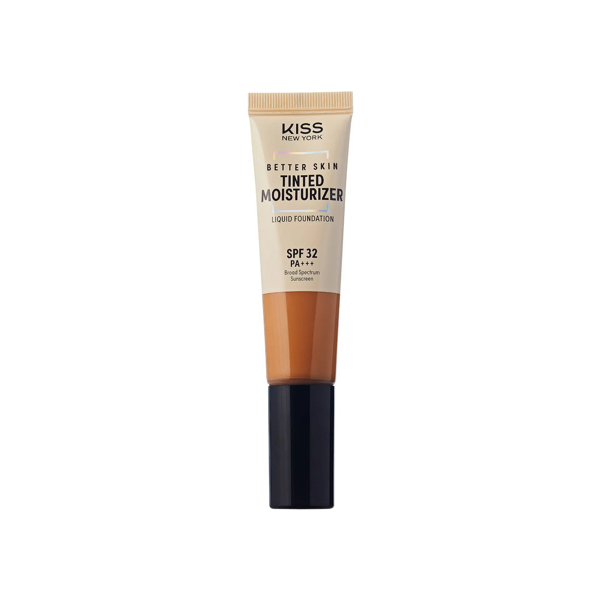 Kiss New York Hydrating Tinted Moisturizer SPF 32 PA+++ Buildable Coverage for Deep Skin Tones, 12H Wear - Image 60