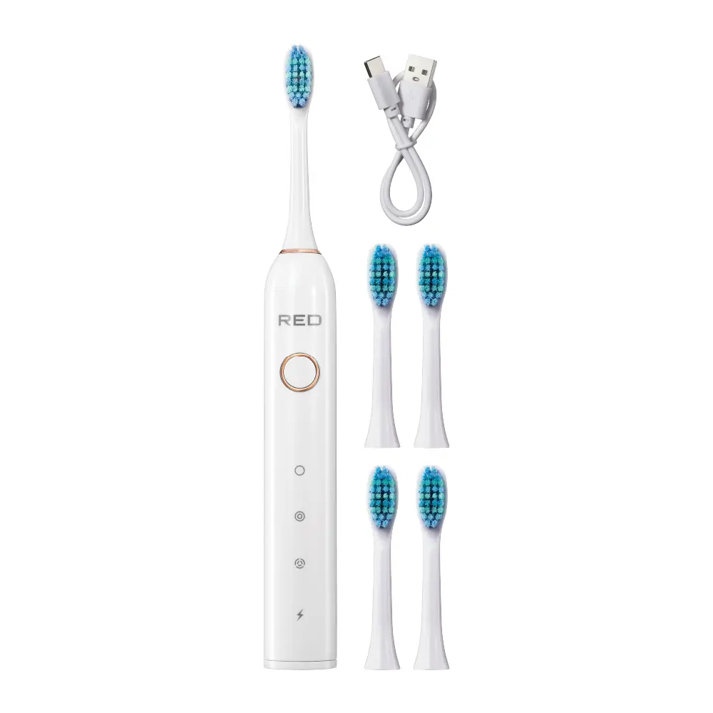RED by KISS Hypersonic Sonic Electric Toothbrush – Waterproof Design with 75-Day Battery Life - Image 32