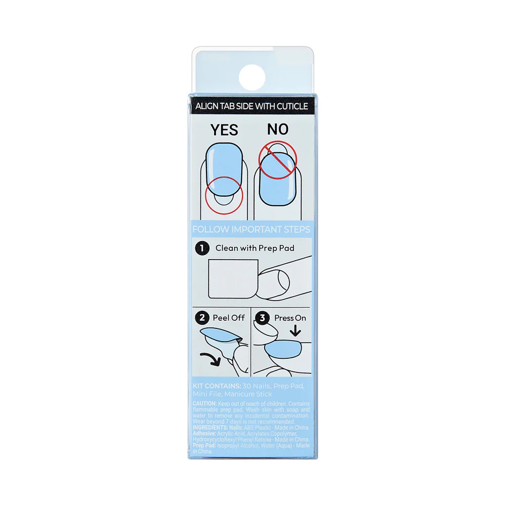 KISS imPRESS Color Nails - Pebble - Image 6
