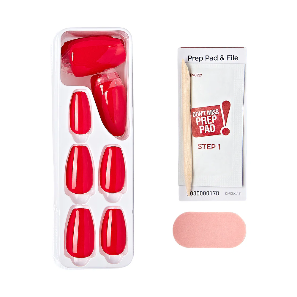 KISS imPRESS Color Press On Nails -  Beet Snacks - Image 4