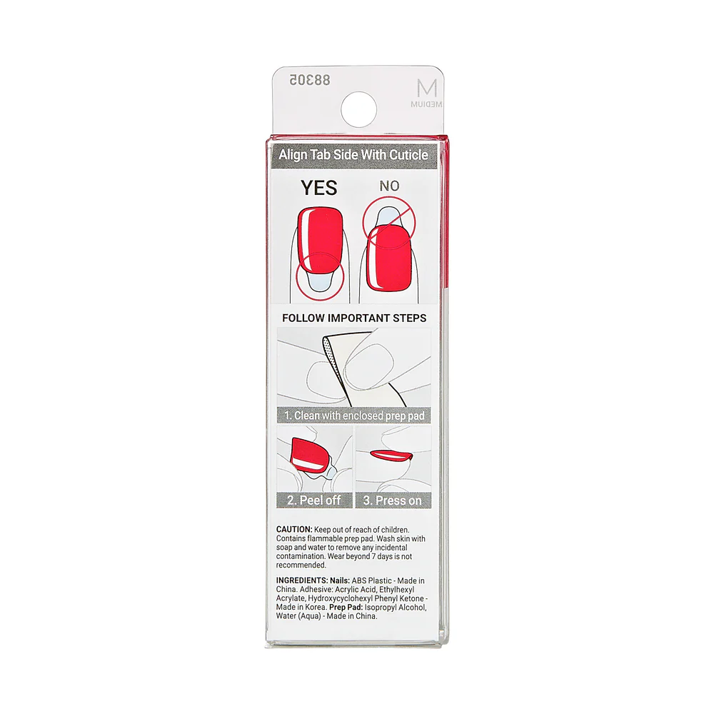 KISS imPRESS Color Press On Nails -  Beet Snacks - Image 6