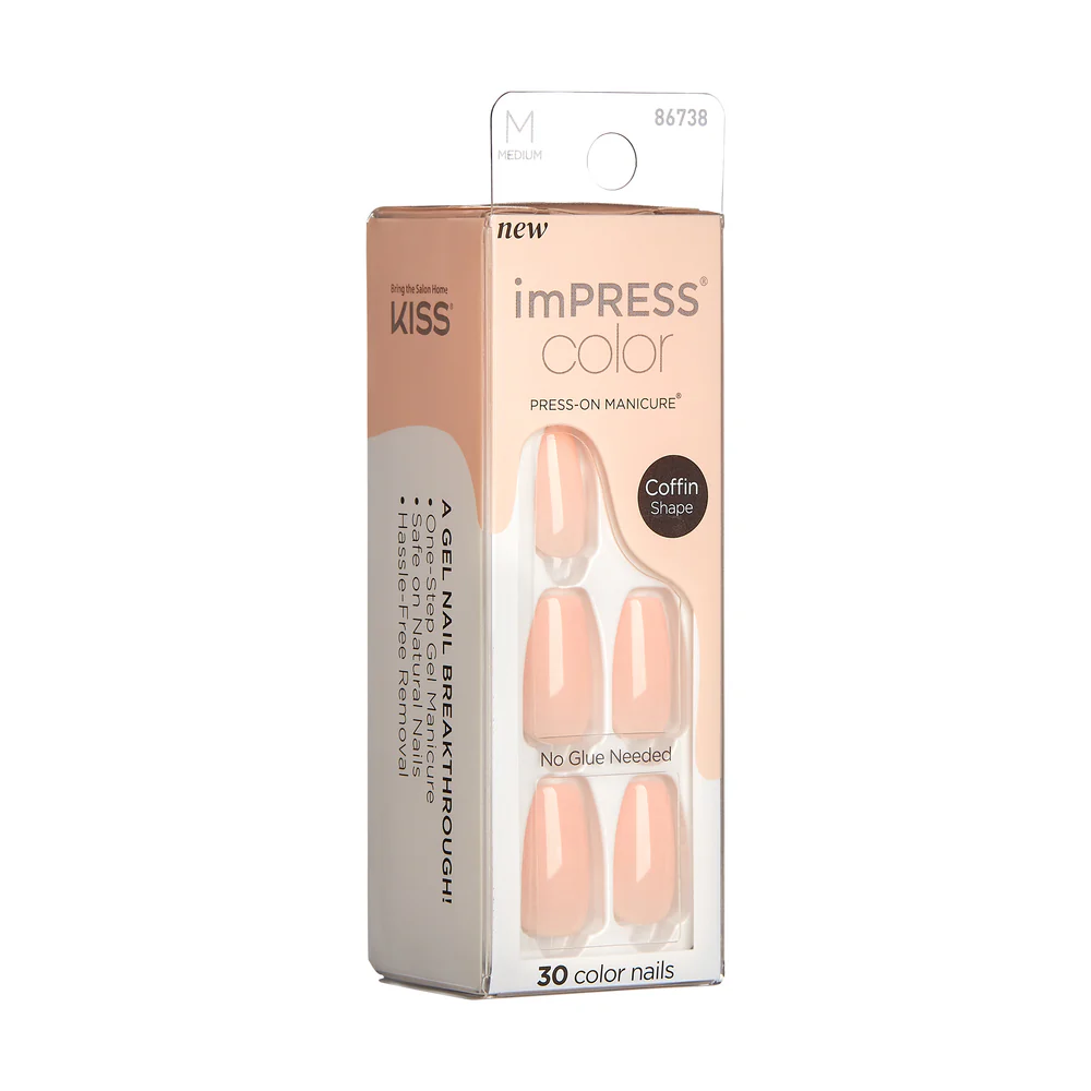 KISS imPRESS Color Press On Nails - Bubble Kiss - Image 4