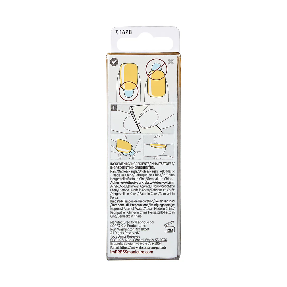 KISS imPRESS Color Press On Nails - Eggstar Special - Image 6