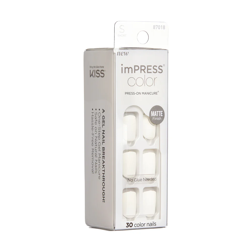 KISS imPRESS Color Press On Nails Matte - Brie - Image 5