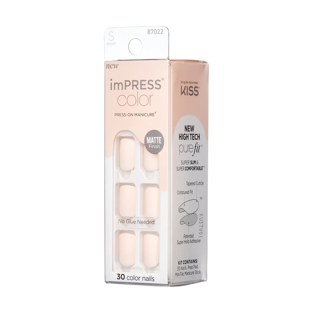 KISS imPRESS Color Press On Nails Matte - Lovely - Image 4