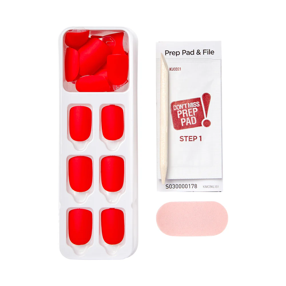 KISS imPRESS Color Press On Nails Matte - Rising Sun - Image 3