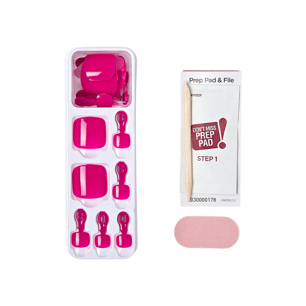 KISS imPRESS Color Toe Nails - Almost There - Image 5