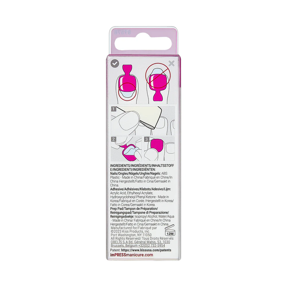 KISS imPRESS Color Toe Nails - Almost There - Image 8
