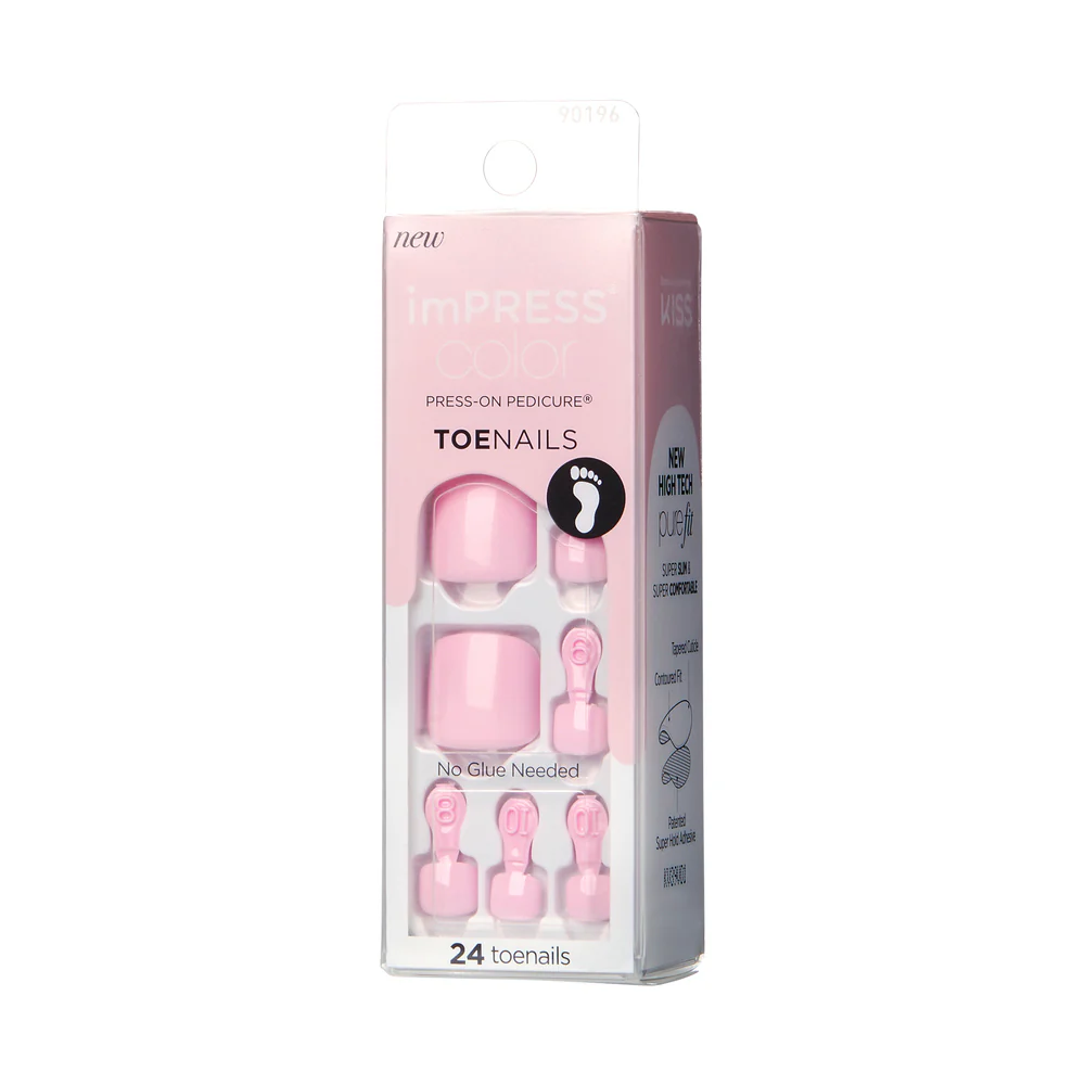 KISS imPRESS Color Toe Nails - Rainbow Sky - Image 6