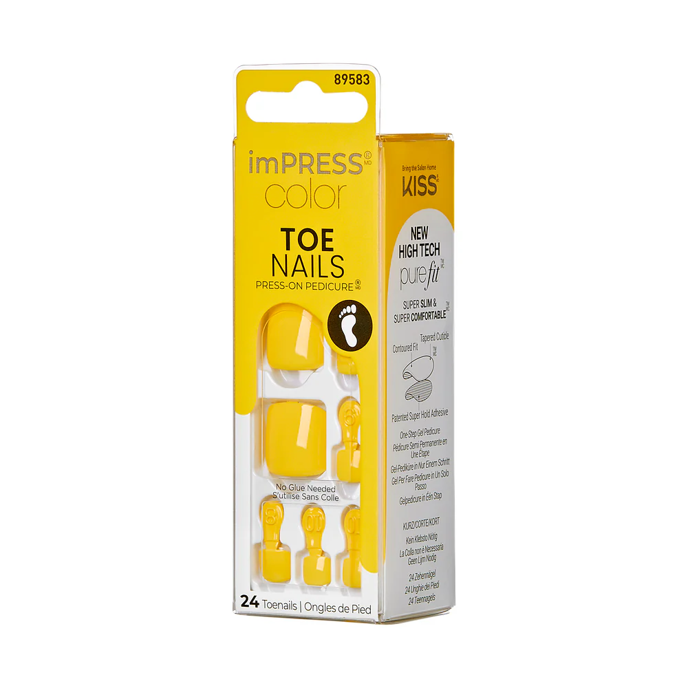 KISS imPRESS Color Toe Nails - The Good Part - Image 6