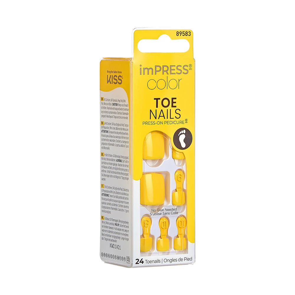 KISS imPRESS Color Toe Nails - The Good Part - Image 7