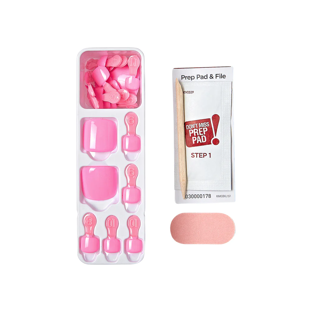 KISS imPRESS Color Toe Nails - Time After Time - Image 5