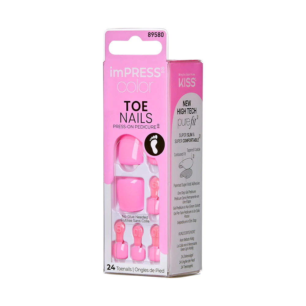 KISS imPRESS Color Toe Nails - Time After Time - Image 6