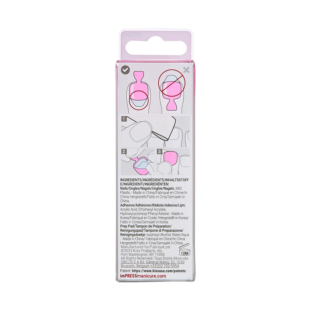 KISS imPRESS Color Toe Nails - Time After Time - Image 8