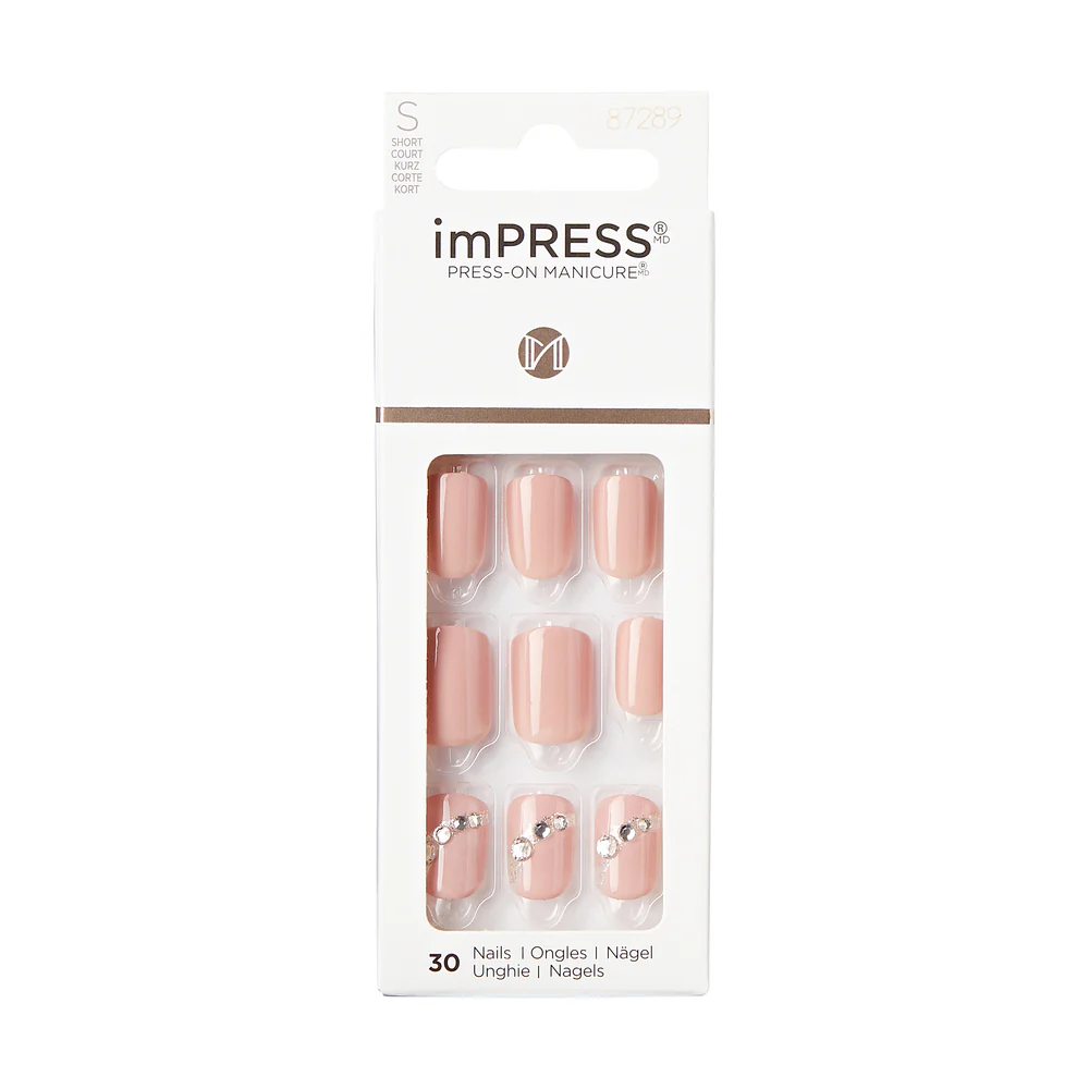 KISS imPRESS Nails - Crystal Blossom