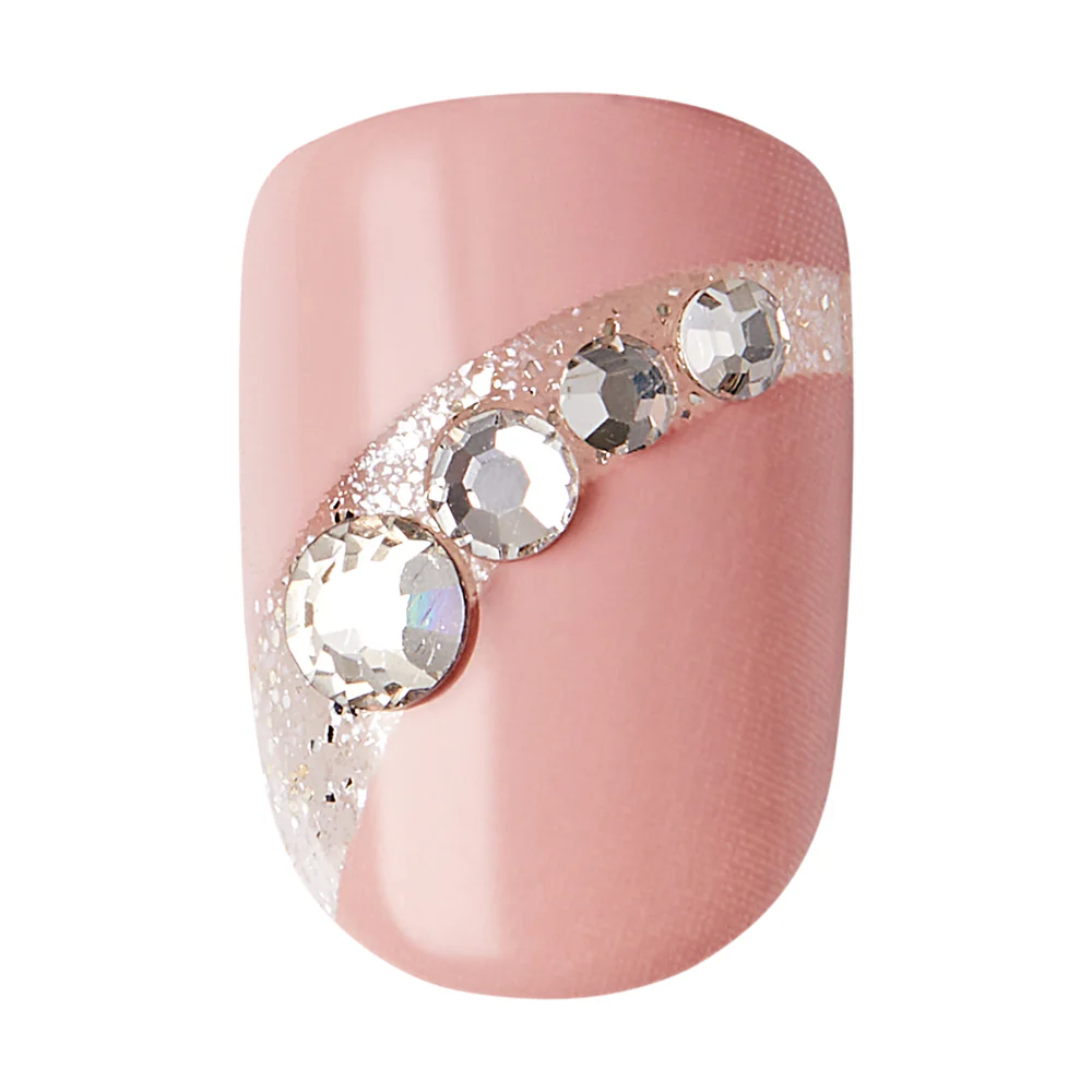 KISS imPRESS Nails - Crystal Blossom - Image 3