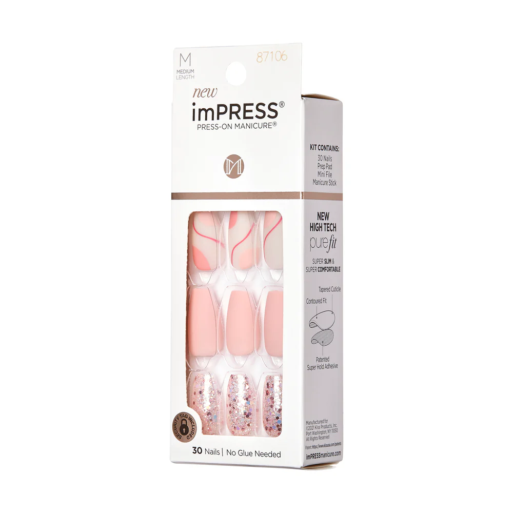 KISS imPRESS Nails - Pink Pop - Image 7
