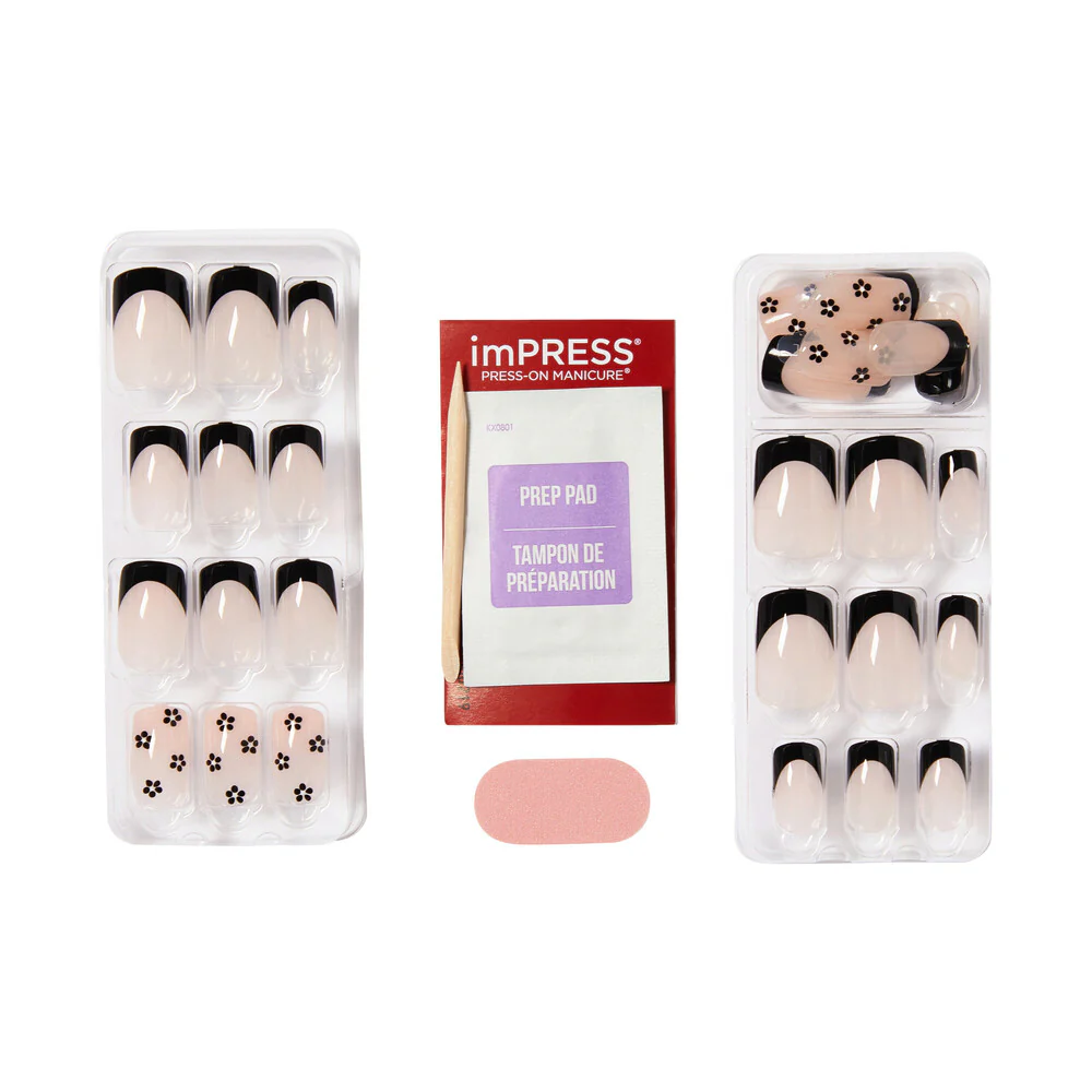 KISS imPRESS No Glue French Manicure Press-On Nails - Image 10