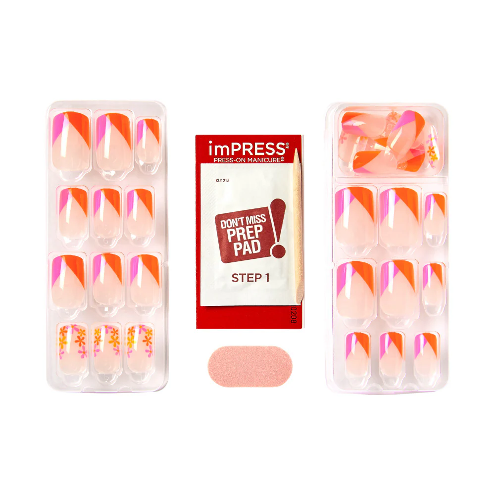 KISS imPRESS No Glue French Manicure Press-On Nails - Image 11