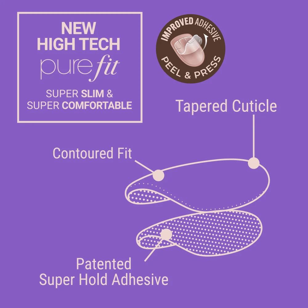 KISS imPRESS No Glue French Manicure Press-On Nails - Image 12