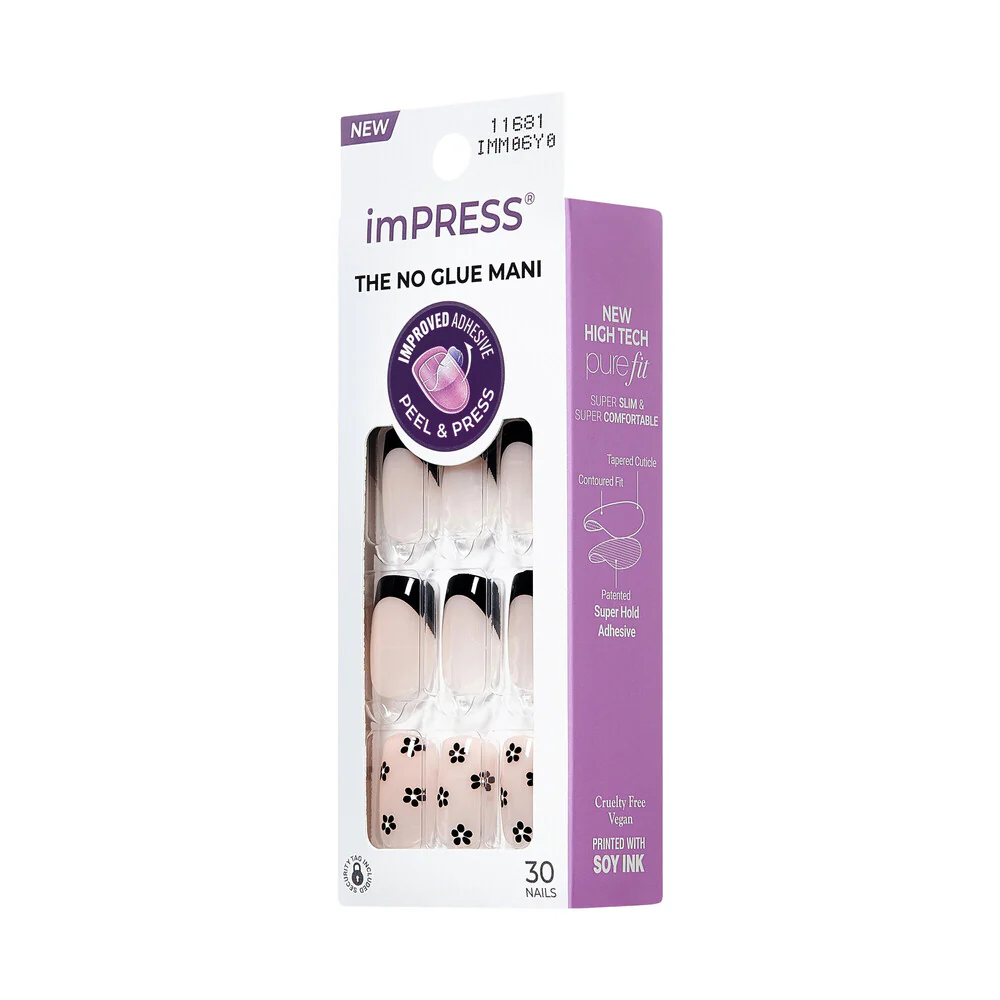 KISS imPRESS No Glue French Manicure Press-On Nails - Image 37