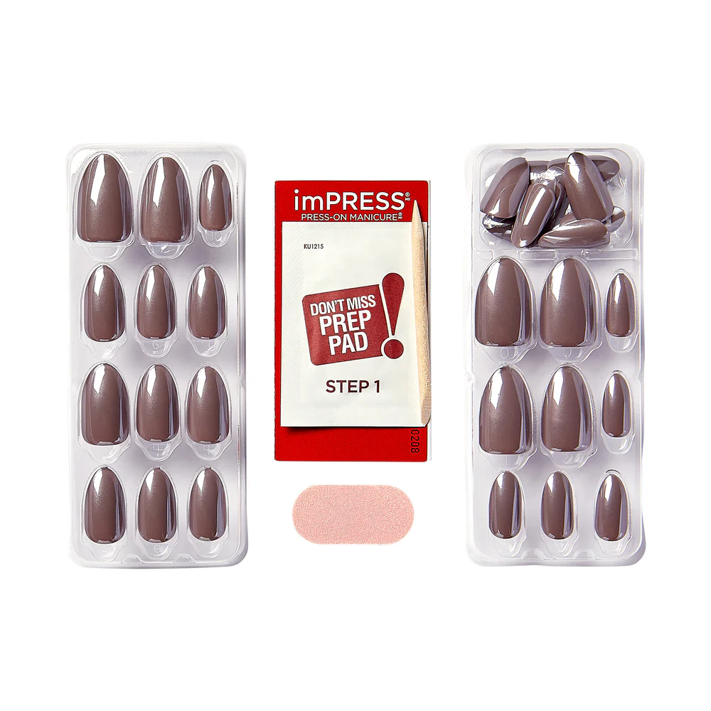 KISS imPRESS Premium Glazed Donut Press On Nails - Chiffon Glazed - Image 4