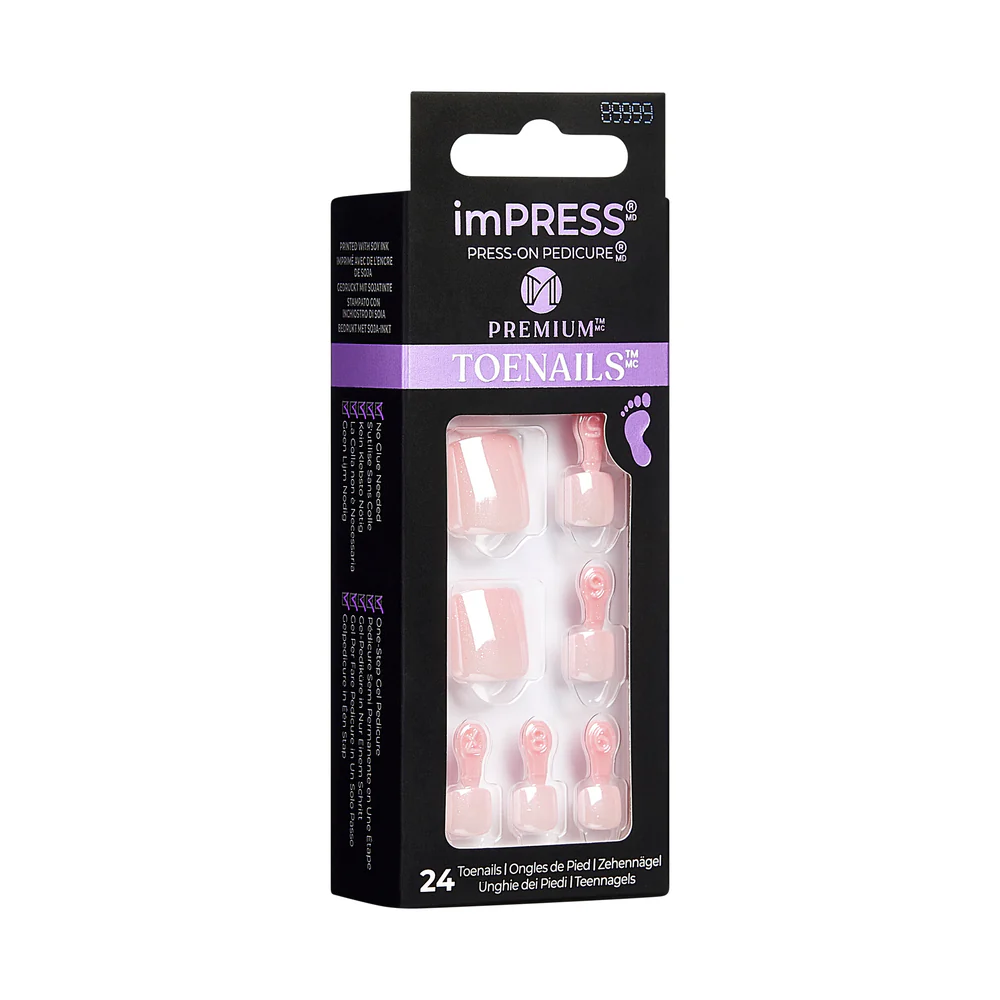 KISS imPRESS Premium Press On Toe Nails - Enchanted - Image 7