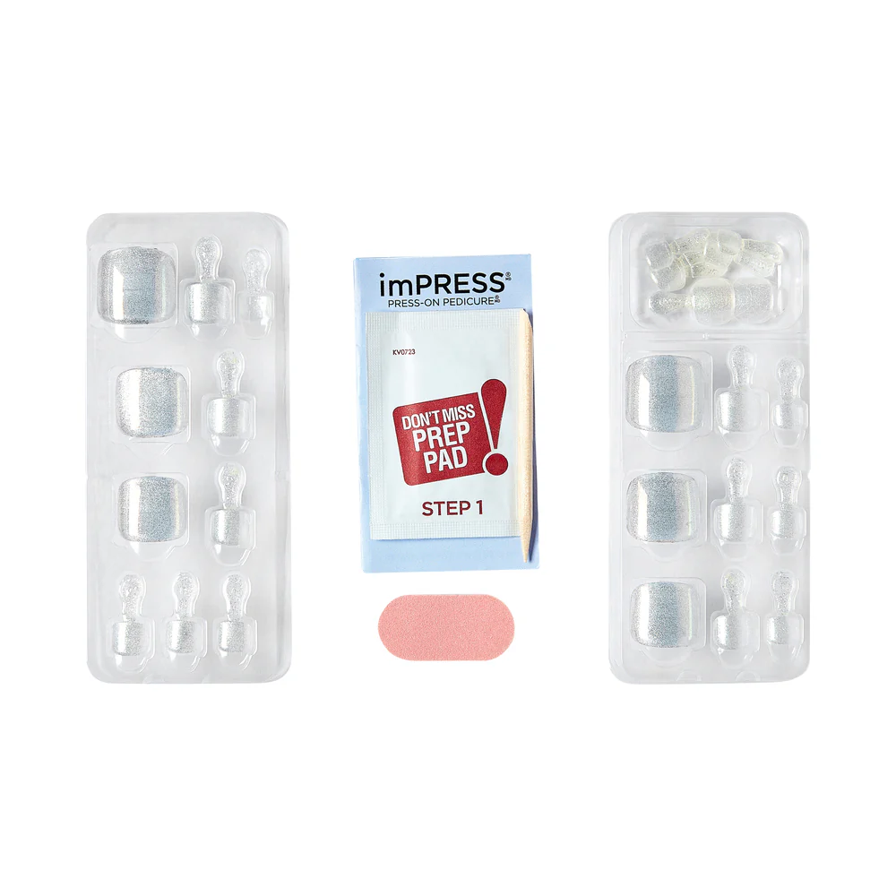 KISS imPRESS Premium Press On Toe Nails - Sweet Delight - Image 5