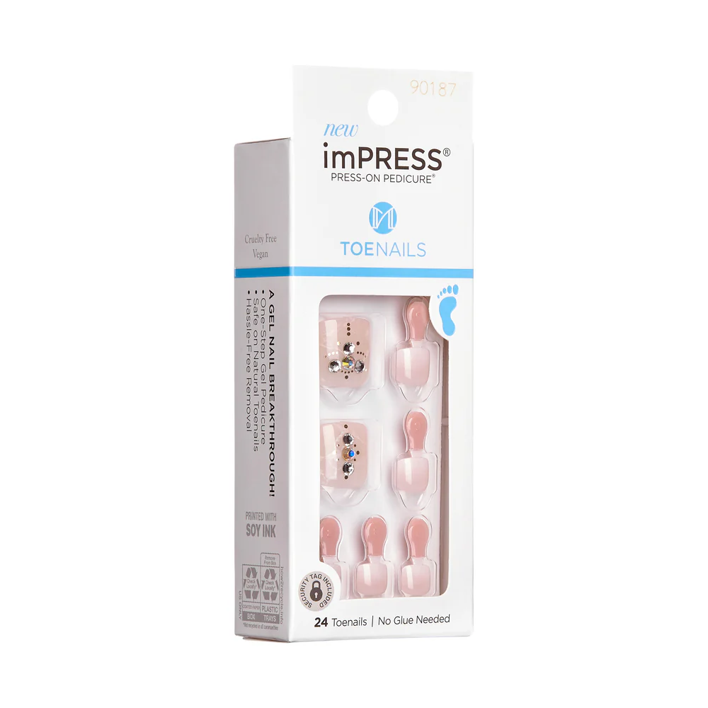 KISS imPRESS Toe Nails - Be Hopeful - Image 7