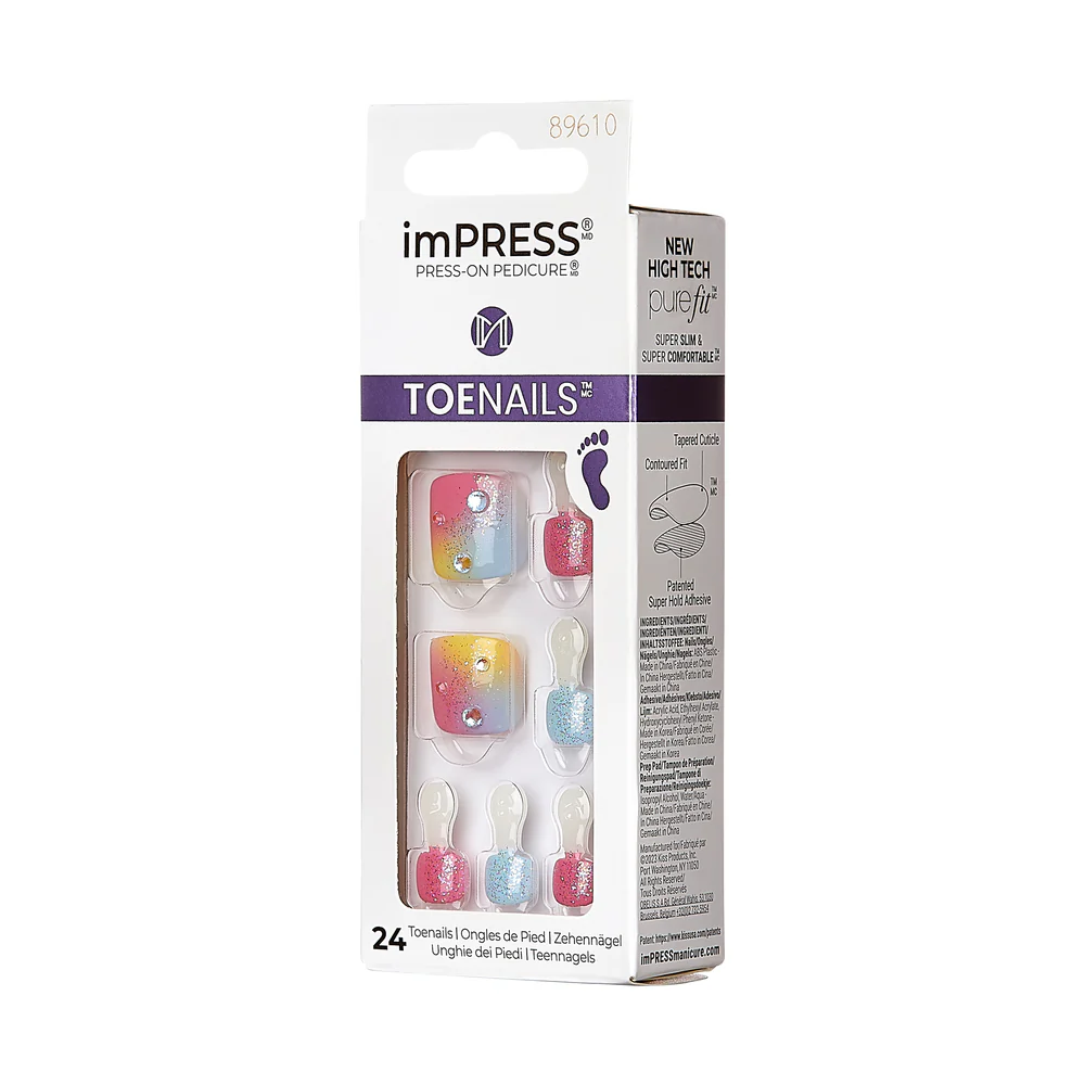 KISS imPRESS Toe Nails - Better Days - Image 8