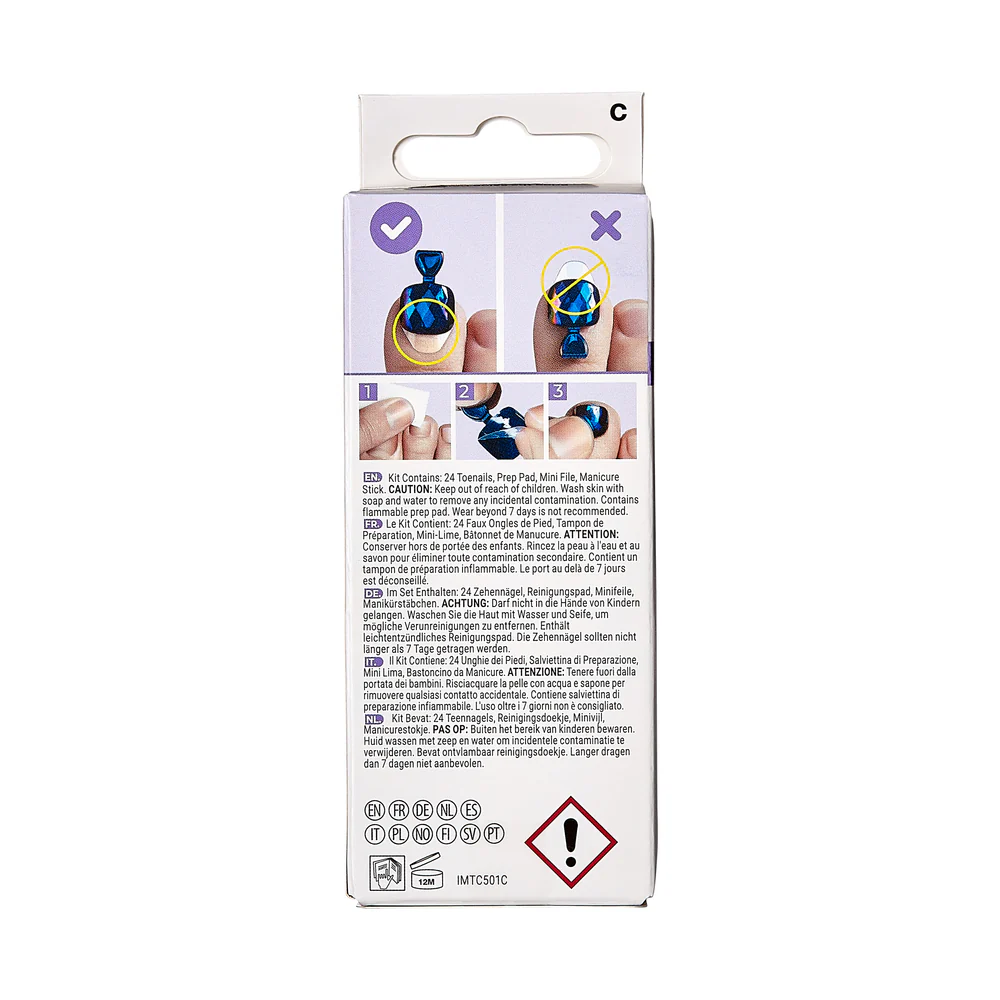 KISS imPRESS Toe Nails - Better Days - Image 9