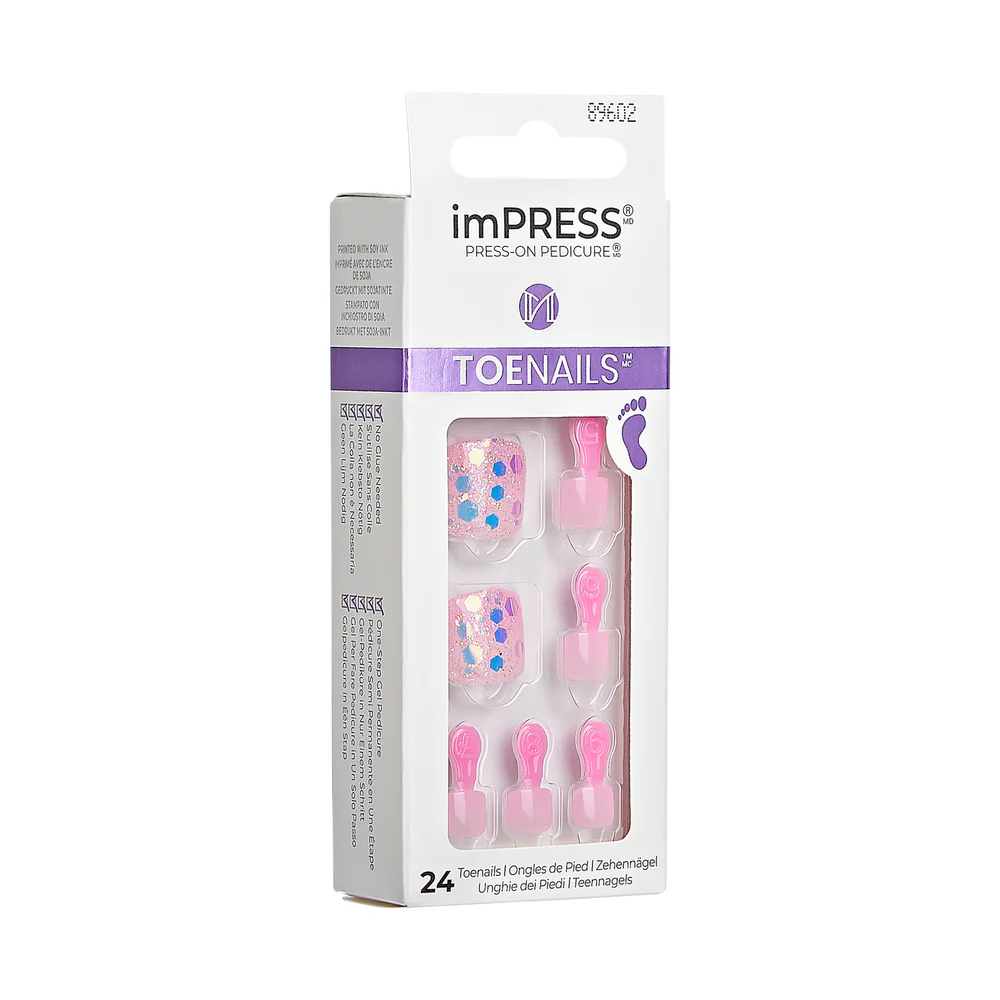 KISS imPRESS Toe Nails - Brave Hearts - Image 7