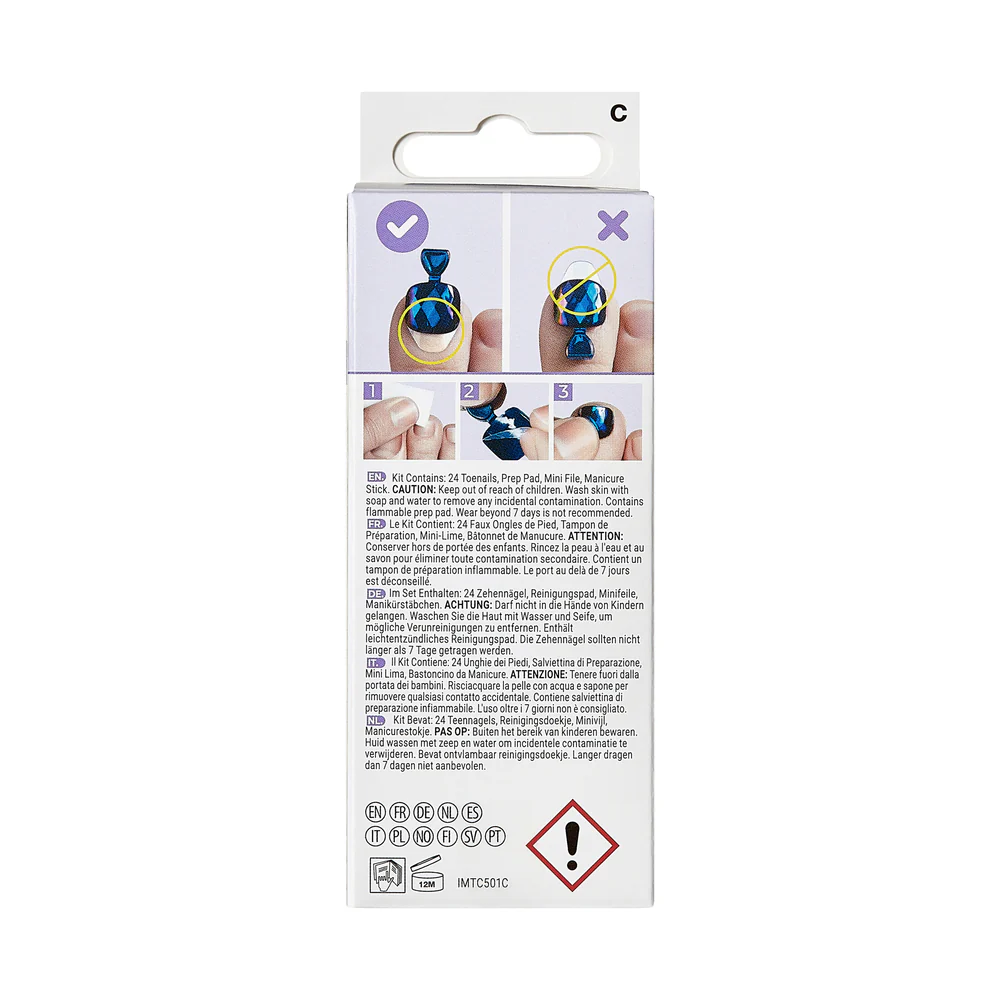 KISS imPRESS Toe Nails - Rain or Shine - Image 9