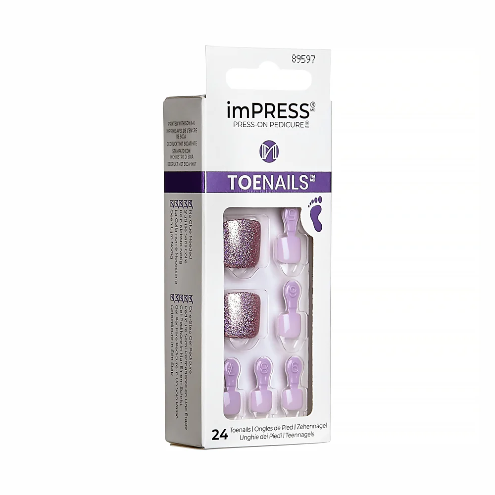 KISS imPRESS Toe Nails - Satisfied - Image 6