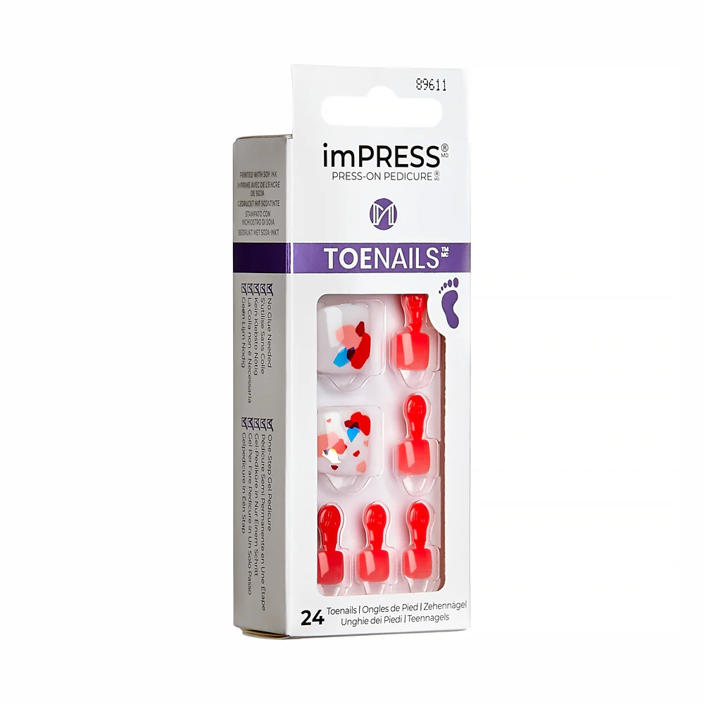 KISS imPRESS Toe Nails - We're Good - Image 6