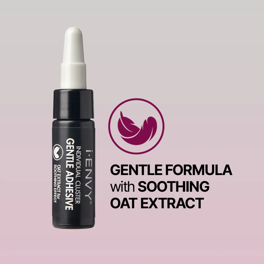 I-ENVY Individual Cluster Gentle Lash Adhesive Black - Image 2