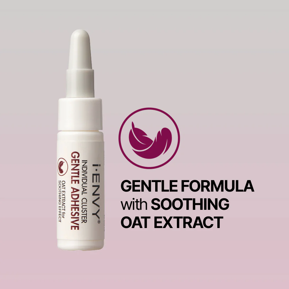 I-ENVY Individual Cluster Gentle Lash Adhesive Clear - Image 2