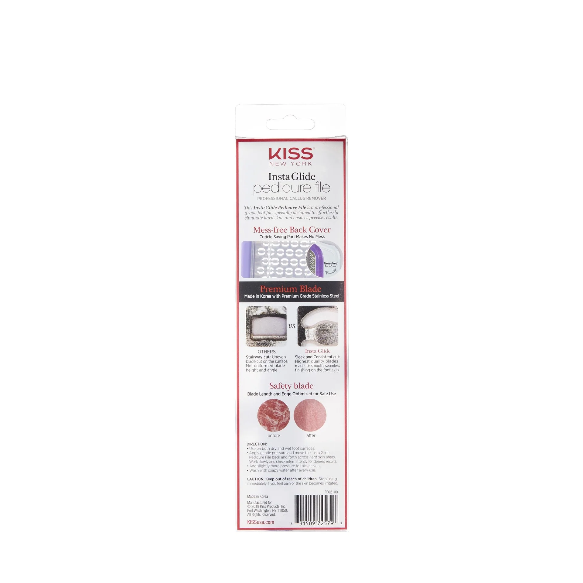 Kiss New York Insta Glide Pedicure File - Image 5