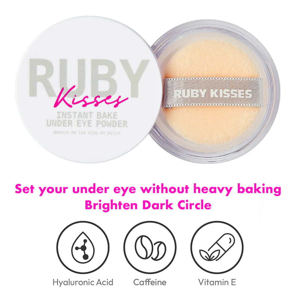 Ruby Kisses Instant Bake Under Eye Powder - Image 15