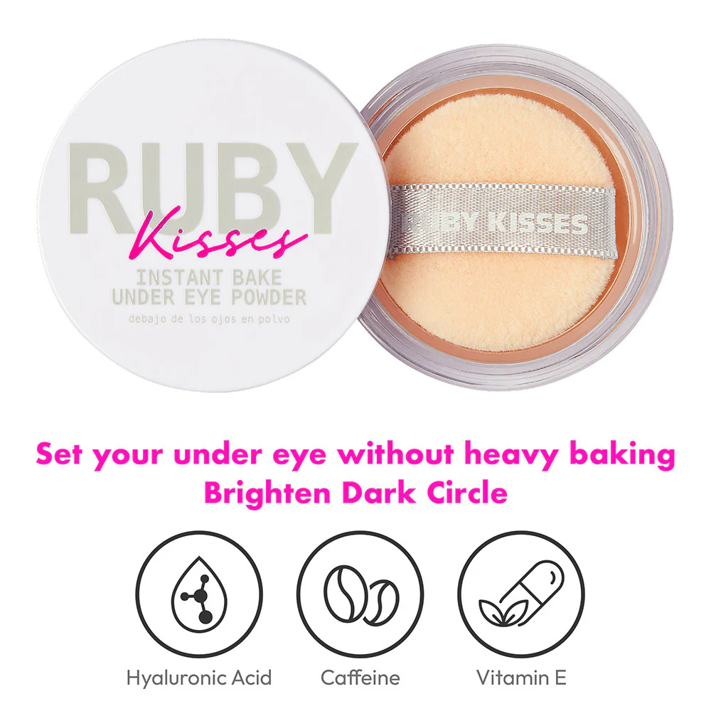 Ruby Kisses Instant Bake Under Eye Powder - Image 7