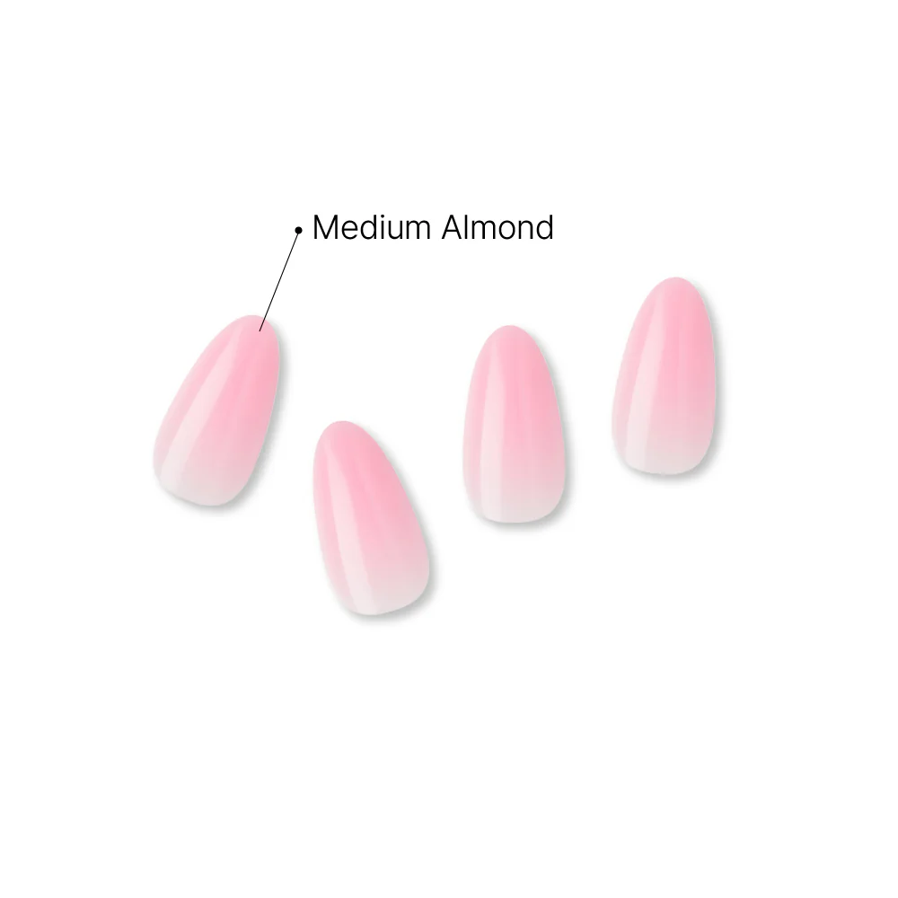 Gold Finger Jelly Color Nails - Chantilly Pink - Image 3