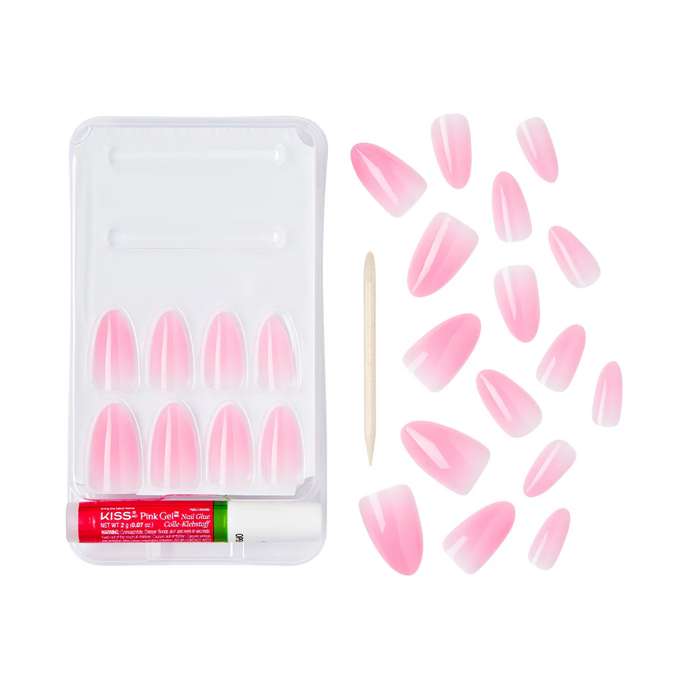 Gold Finger Jelly Color Nails - Chantilly Pink - Image 5