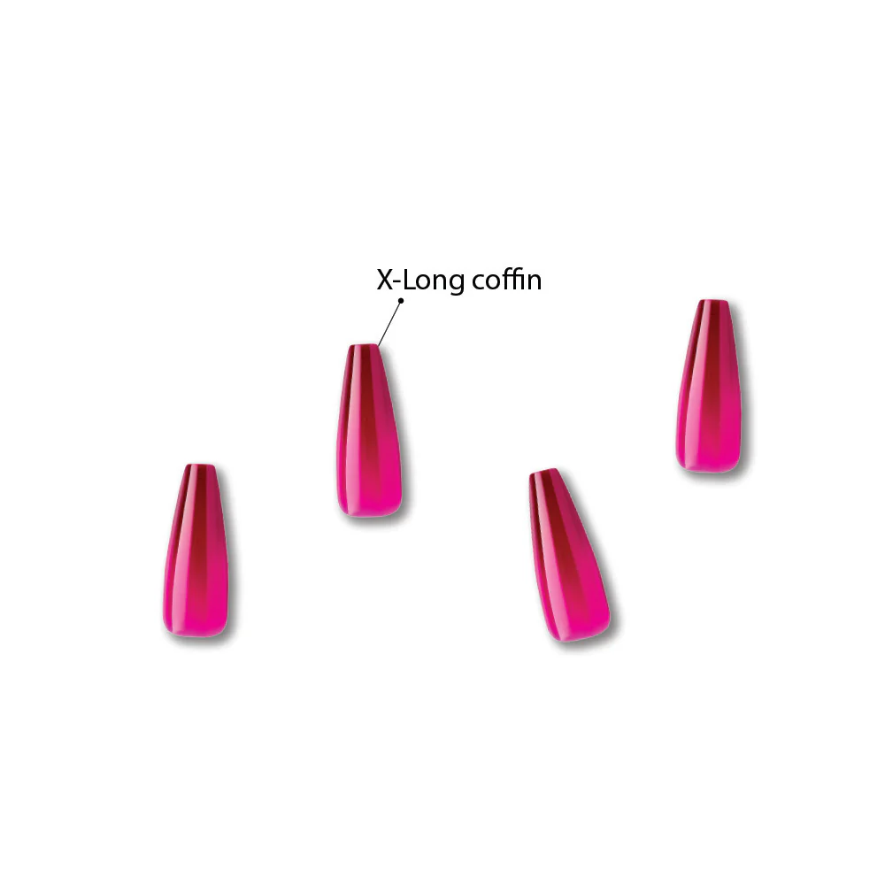 Gold Finger Jelly Color Nails - Grape Juice - Image 2