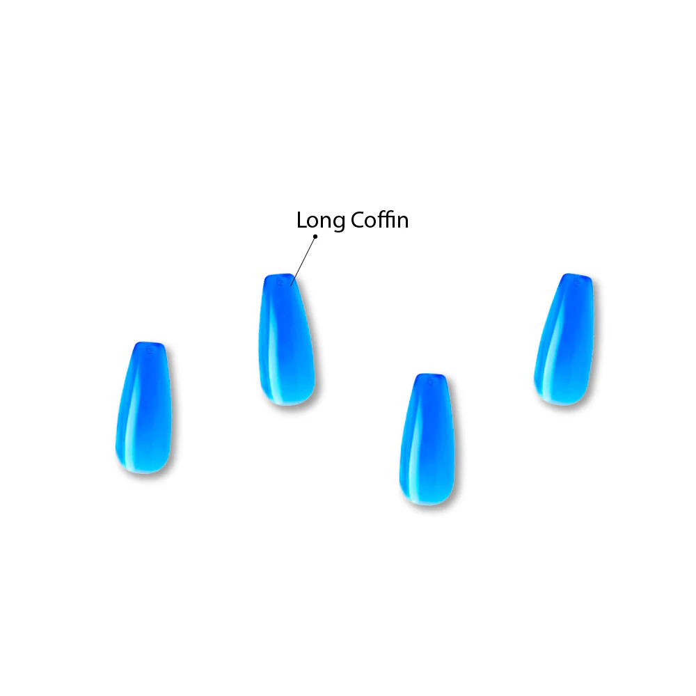 Gold Finger Jelly Color Nails - Skittles - Image 2