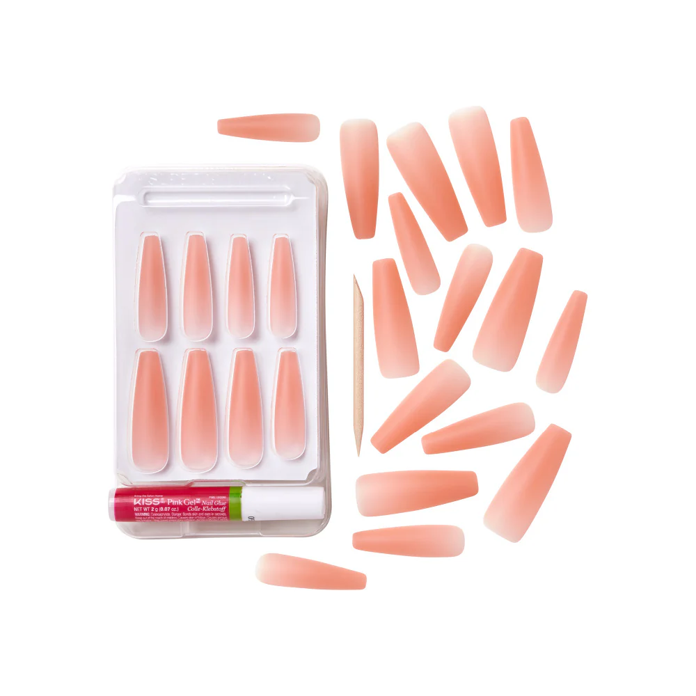 Gold Finger Jelly Color Nails - Watermelon - Image 4