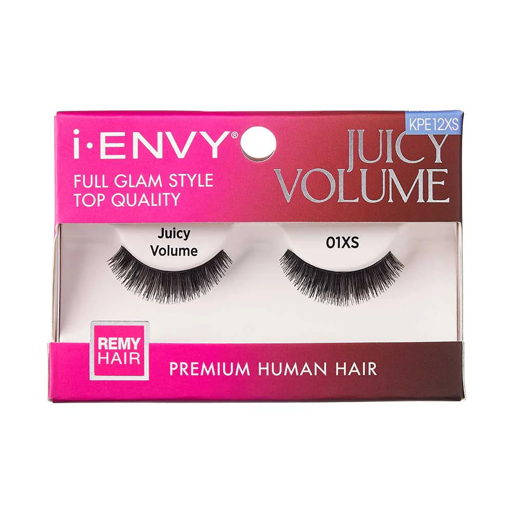 I-ENVY Juicy Volume Premium Human Hair Strip Lashes - Image 2